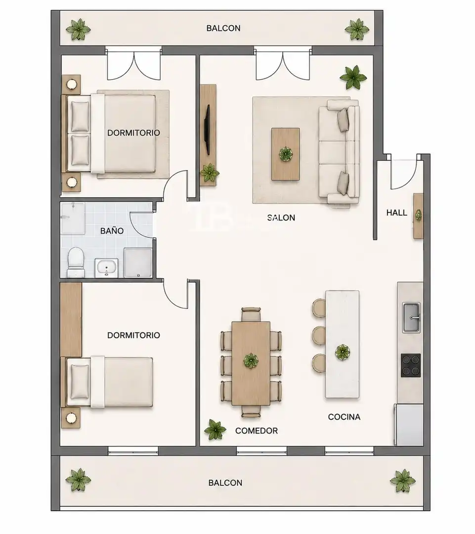 Piso en venta en  Palma de Mallorca con Aire acondicionado, Calefacción y Terraza