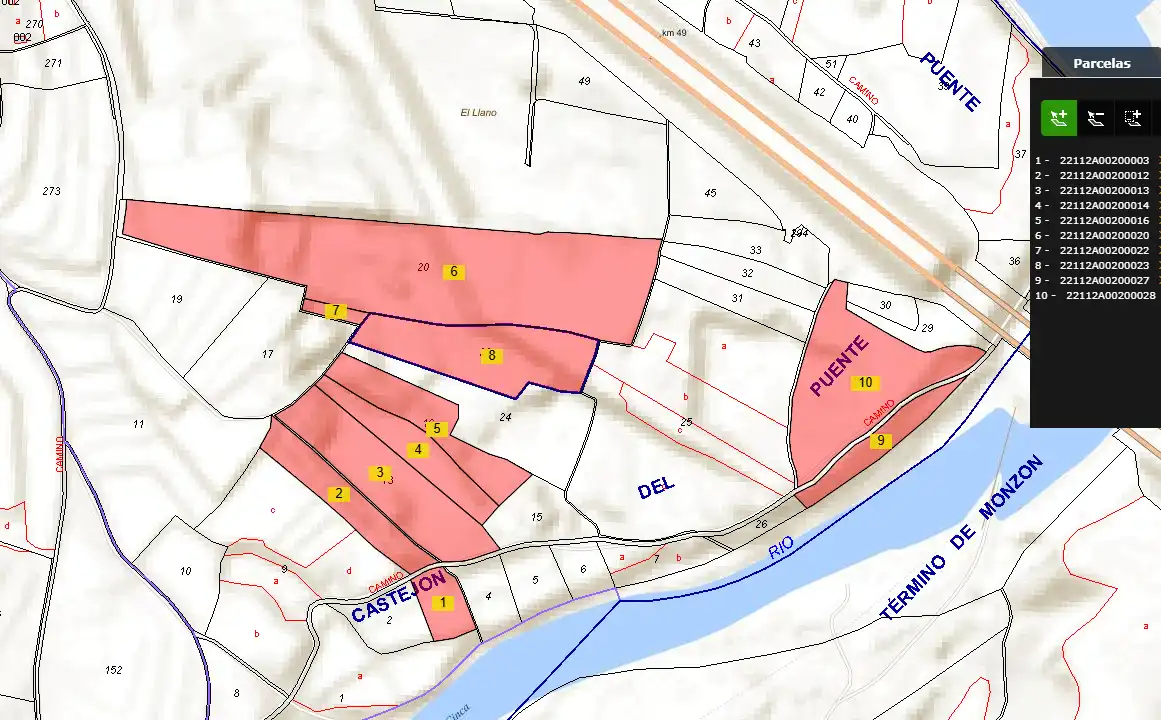 Land for sale in Castejón del Puente
