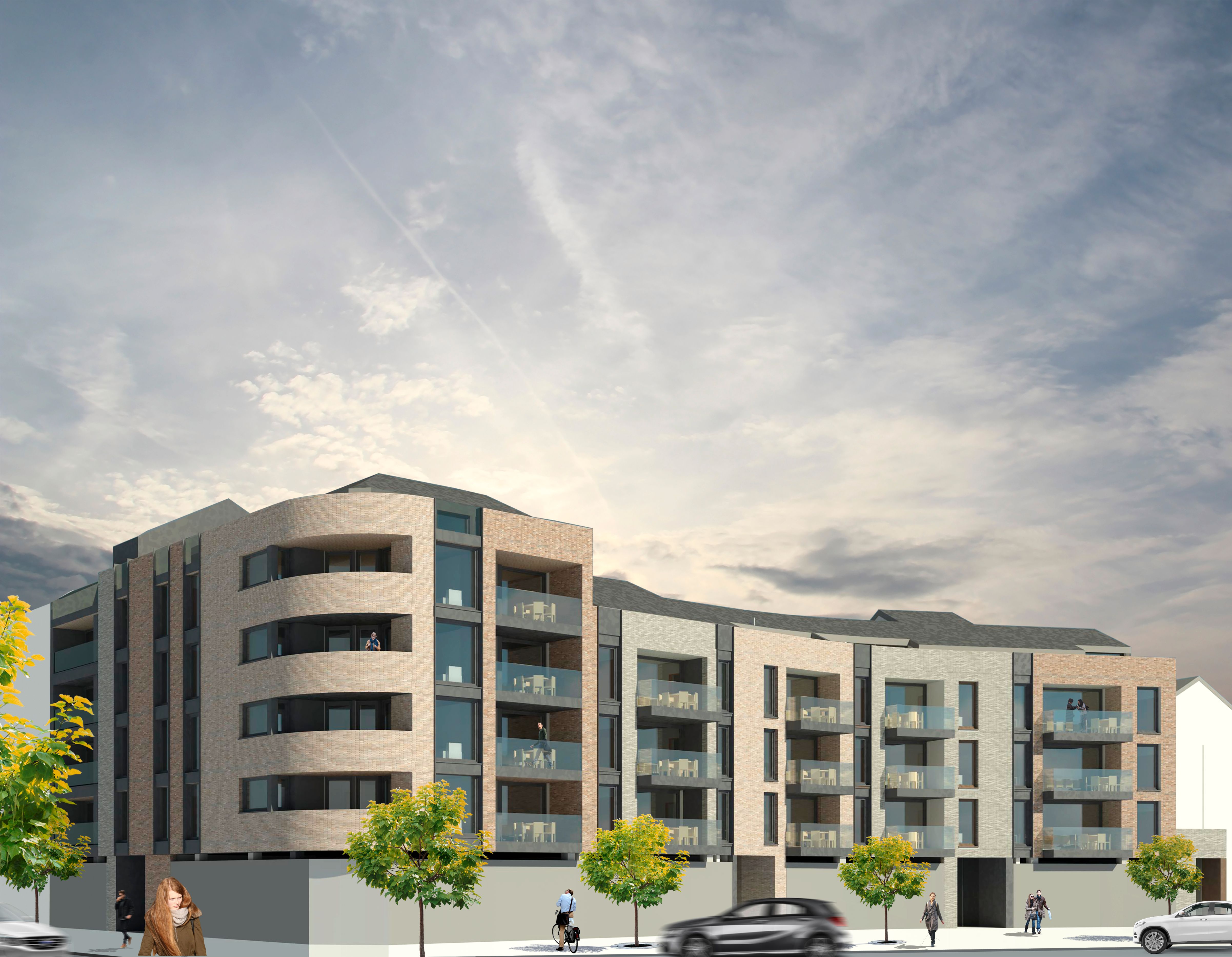 Exterior view of Flat for sale in Aranda de Duero  with Heating, Parquet flooring and Terrace
