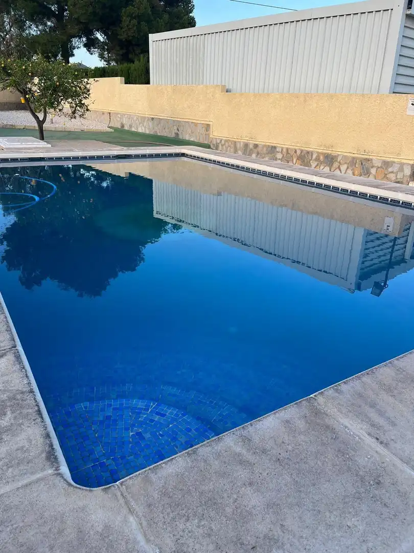 Piscina de Casa o chalet en venta en Alicante / Alacant con Aire acondicionado, Terraza y Piscina