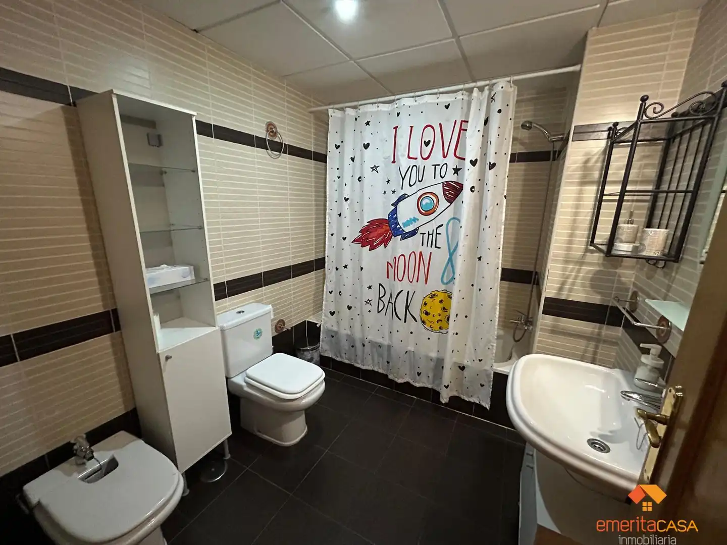 Badezimmer von Wohnung zur Miete in Mérida mit Klimaanlage, Parkett und Abstellraum
