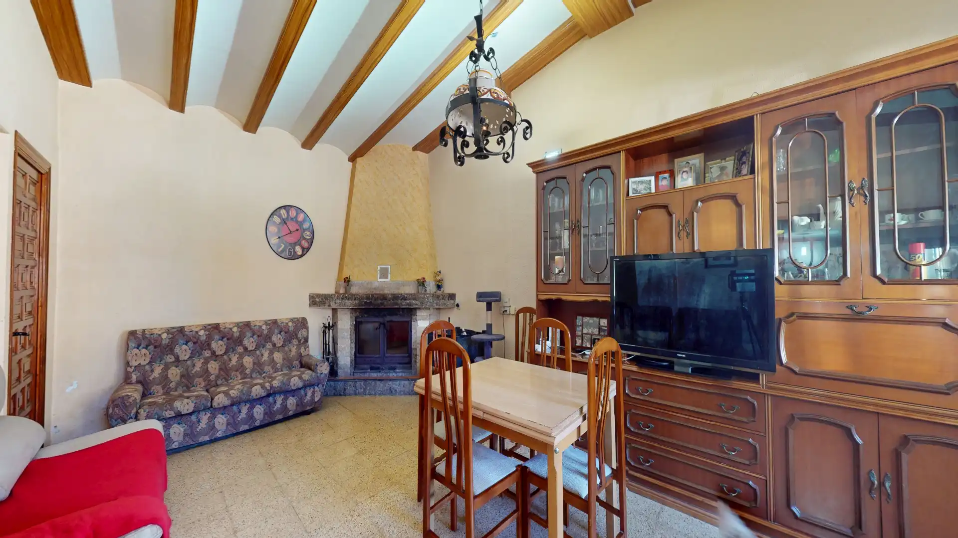 Sala de estar de Casa o chalet en venta en Petrer con Jardín privado y Piscina