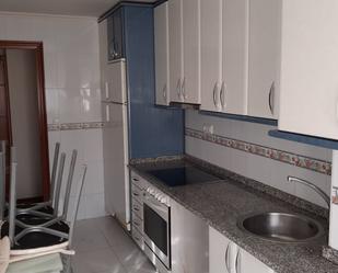 Kitchen of Flat for sale in Ourense Capital   with Storage room and Furnished