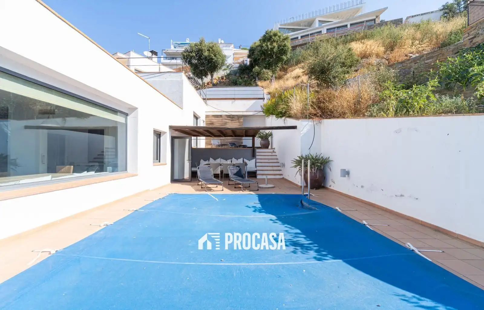 Piscina de Casa o xalet en venda en Roses amb Aire condicionat, Calefacció i Traster