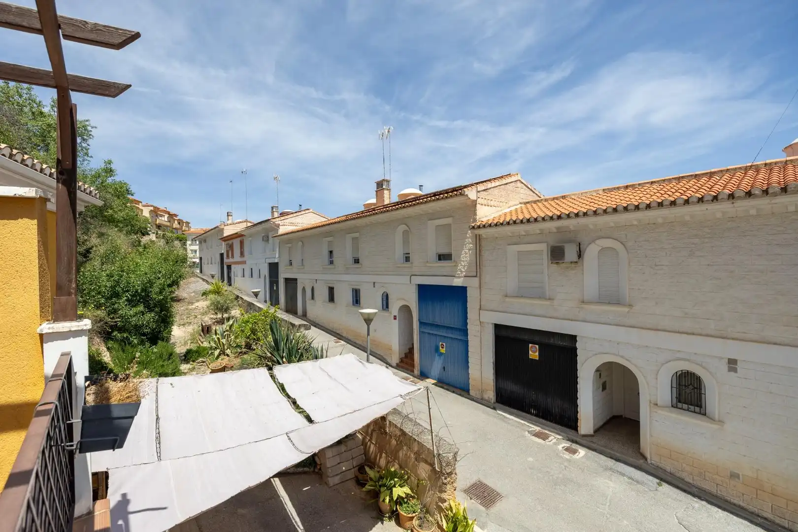 Vista exterior de Casa adosada en venta en Gójar con Calefacción