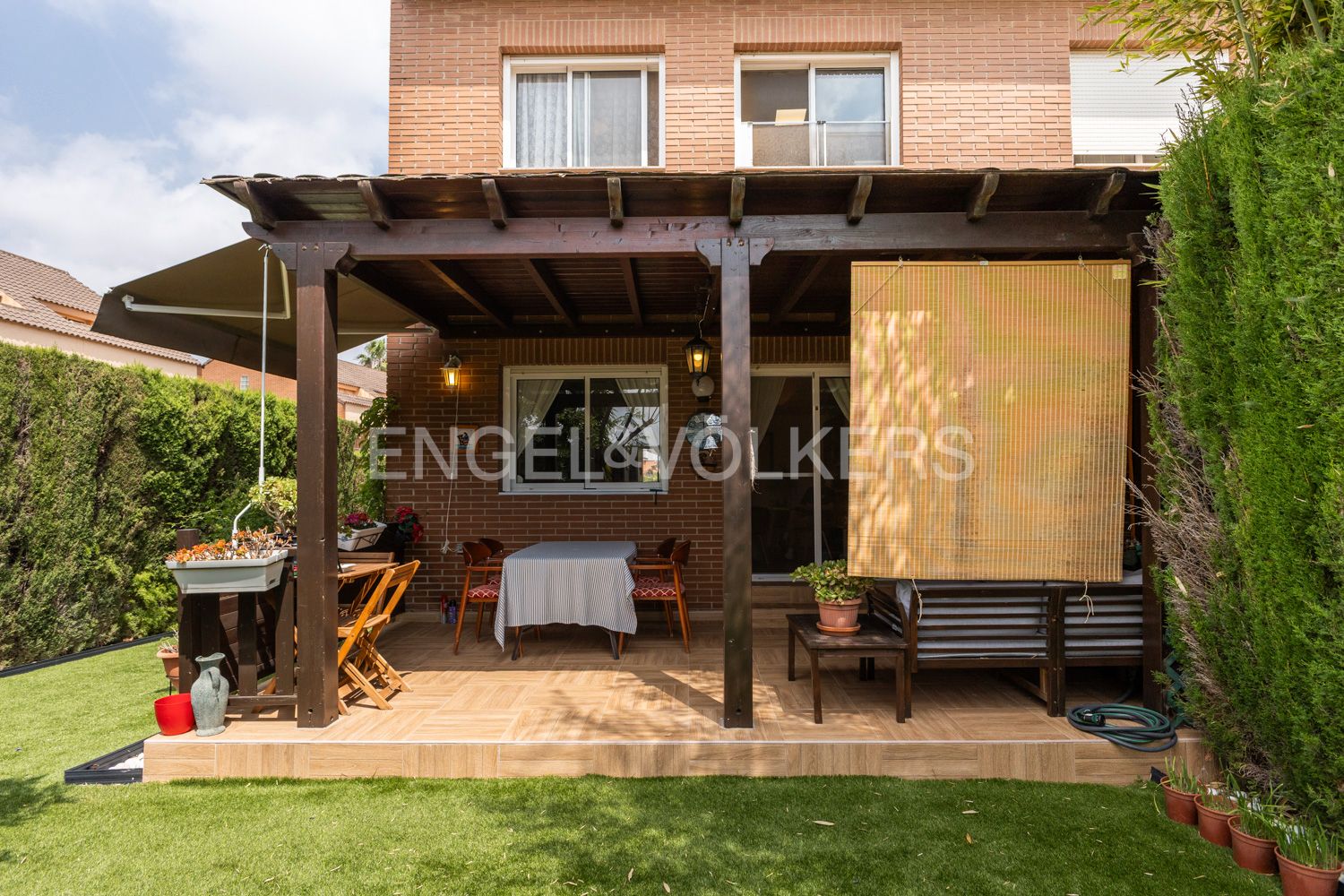 Terrassa de Casa o xalet en venda en Bétera amb Aire condicionat, Calefacció i Jardí privat