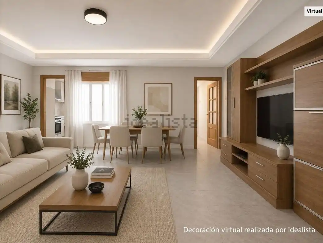 Living room of Flat for sale in Águilas  with Furnished