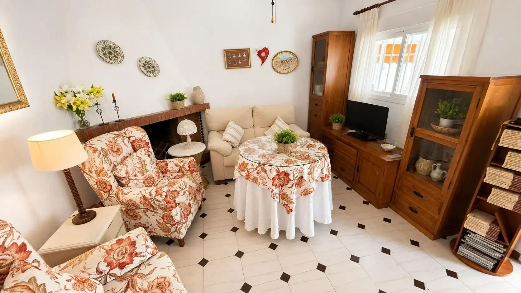 Sala de estar de Casa o chalet en venta en Chiclana de la Frontera con Jardín privado, Trastero y Piscina