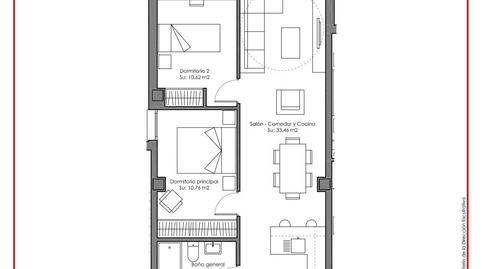 Foto 4 de Piso en venta en Calle Calle de Terreros, San José - Buenos Aires, Madrid