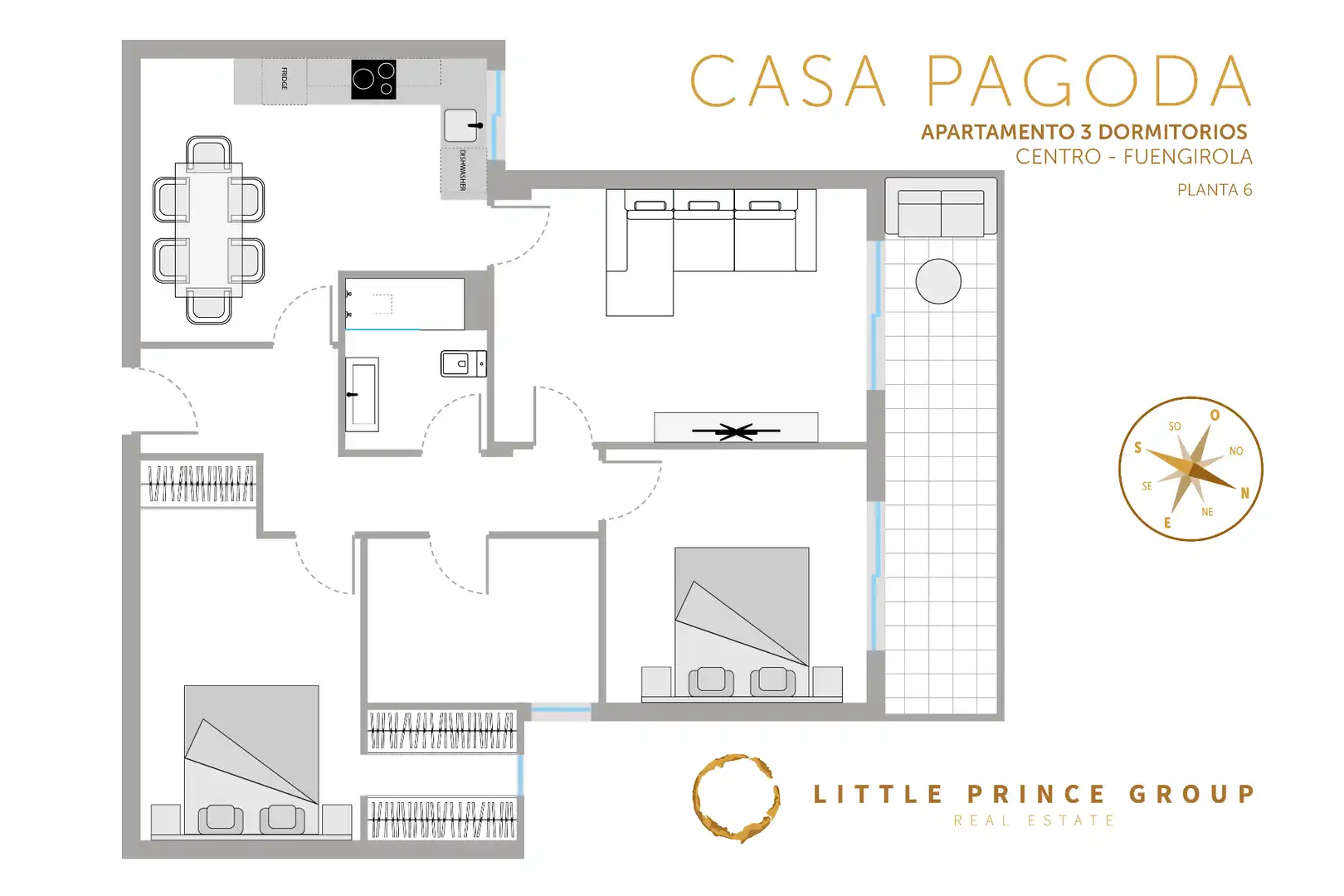 Flat with terrace for sale in Plaza General Anaya 2, imagen 31