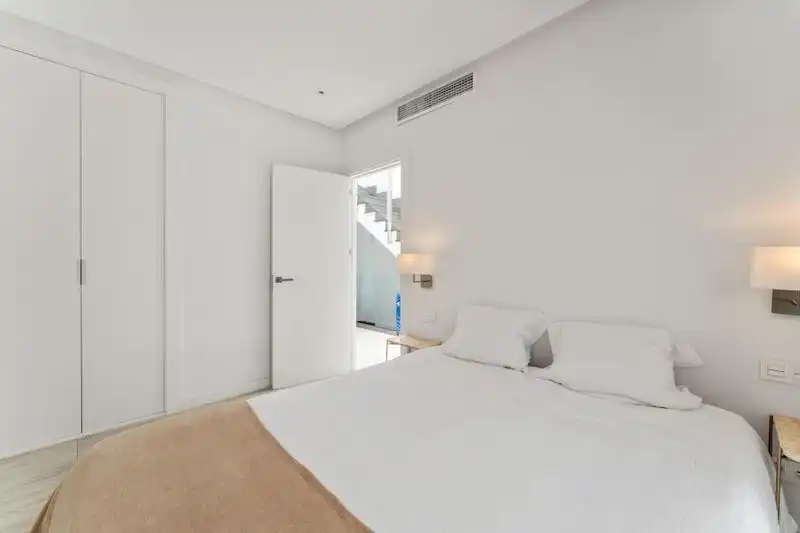 Bedroom of Detached homes for rent in Marbella  with Air Conditioner, Heating and Private garden