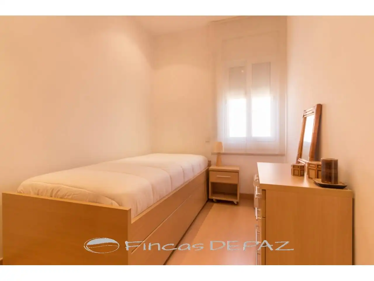 Bedroom of Flat for sale in Castelldefels  with Air Conditioner, Heating and Parquet flooring