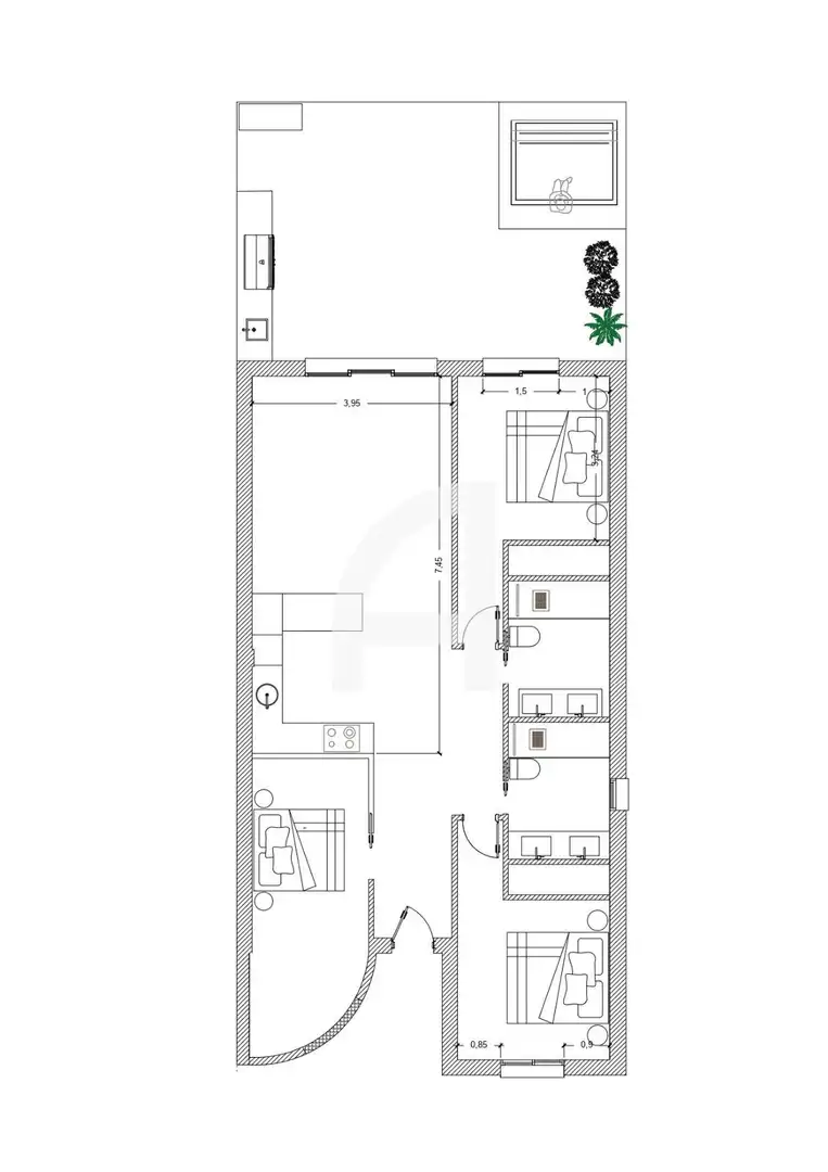 Piso en venta en Marbella con Aire acondicionado, Calefacción y Terraza