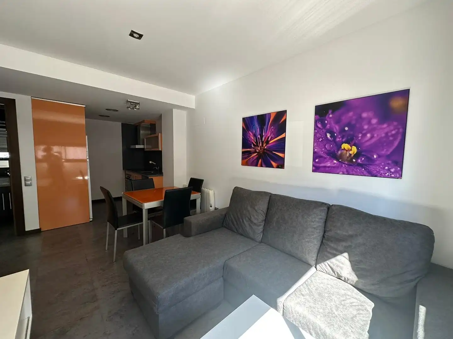 Living room of Flat for sale in Navarcles  with Heating and Furnished