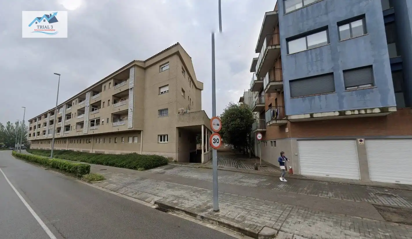 Exterior view of Flat for sale in Figueres  with Terrace, Storage room and Balcony