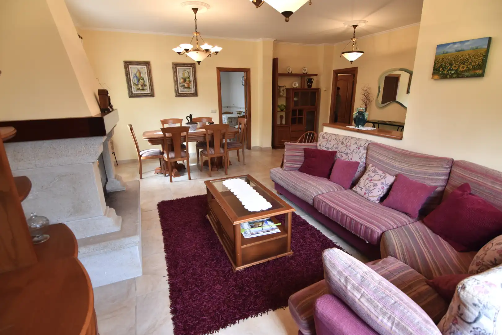 Sala d'estar de Casa o xalet en venda en Valdoviño, A Coruña