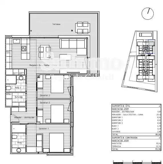 Penthouse mit Pool zum Verkauf in COSTA DAURADA, imagen 24
