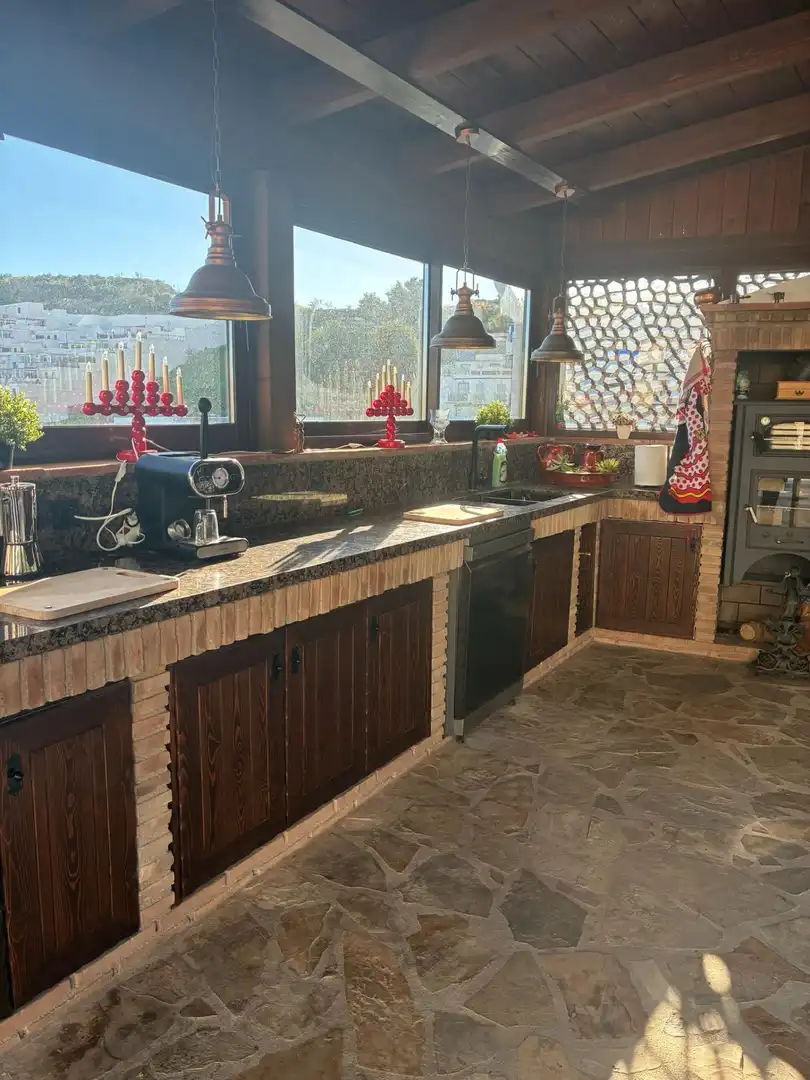 Kitchen of Houses for sale in Almuñécar  with Air Conditioner, Heating and Private garden