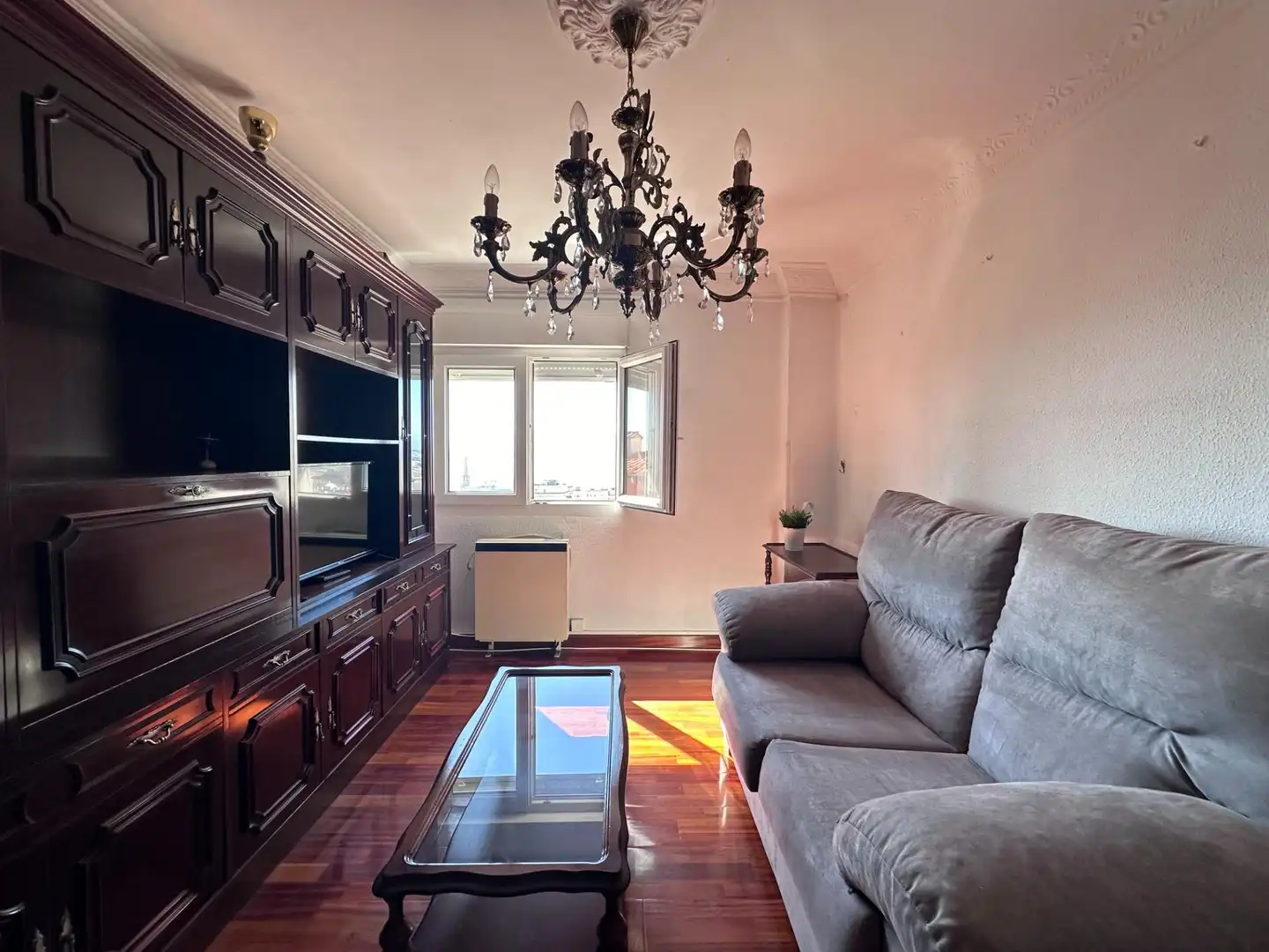 Sala d'estar de Pis en venda en Santander amb Parquet