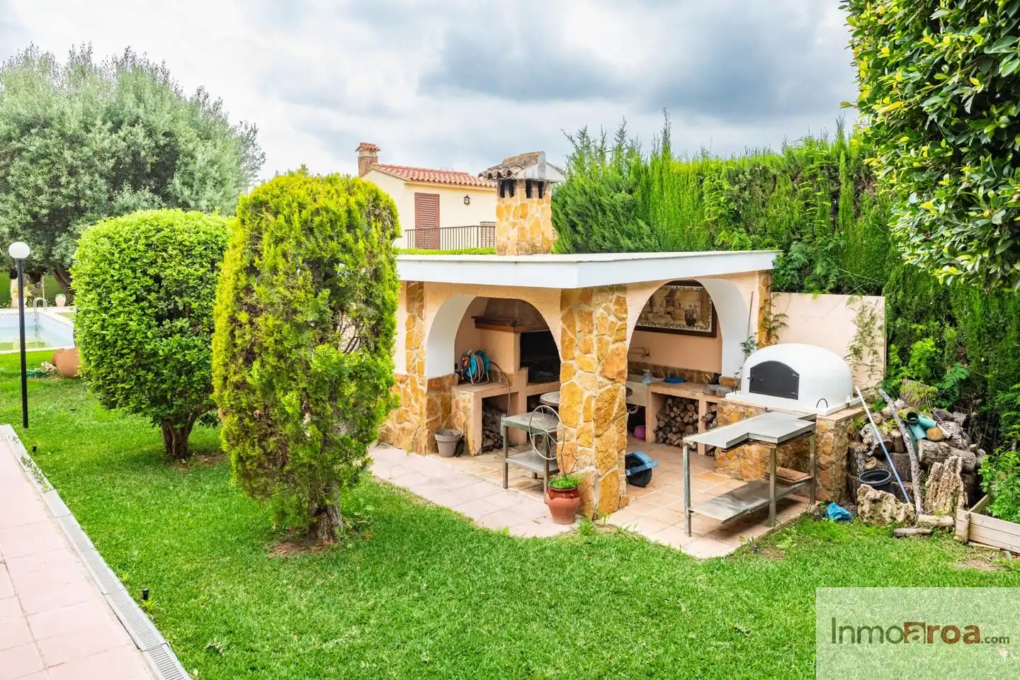 Garden of Houses for sale in L'Eliana  with Private garden, Terrace and Swimming Pool