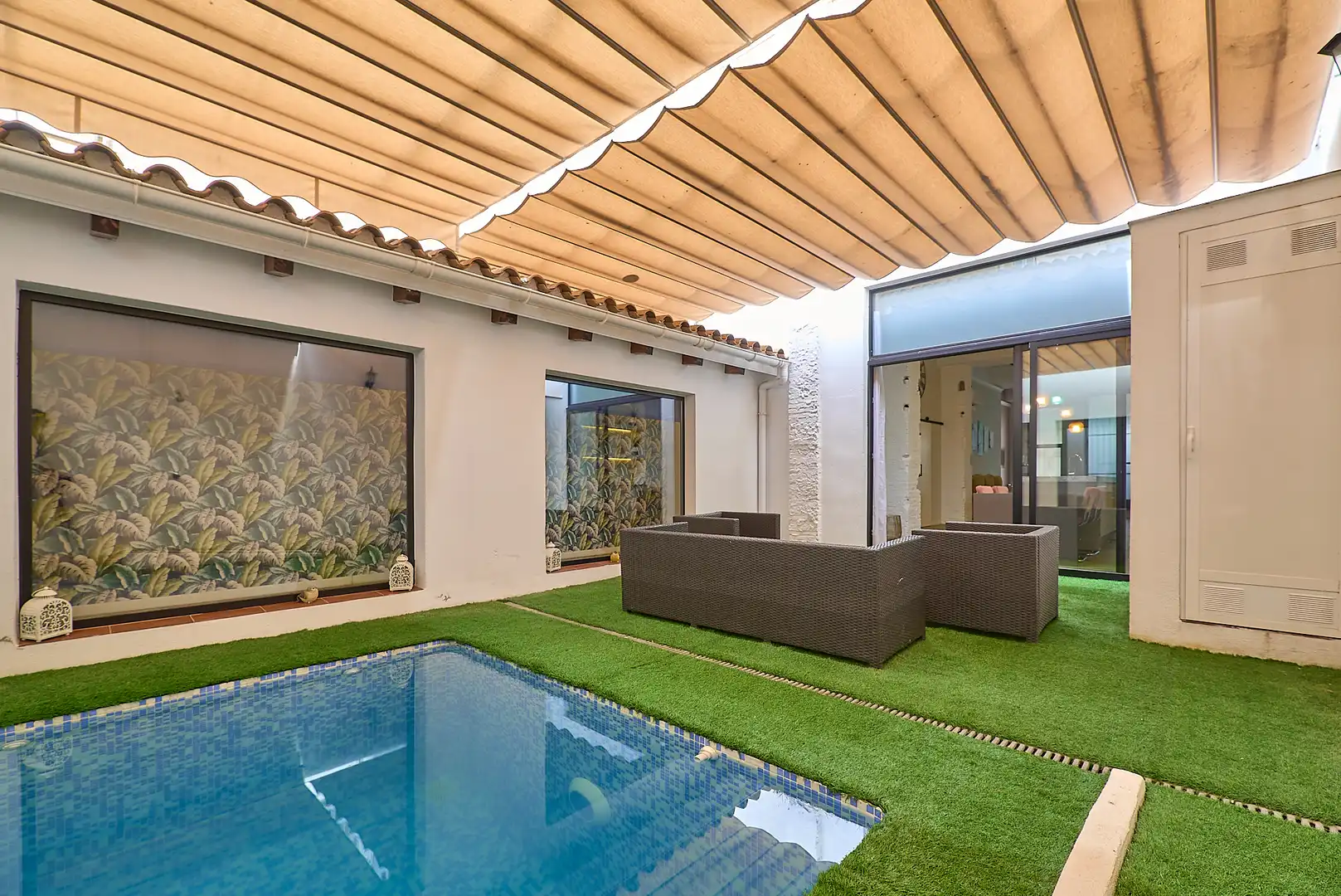 Terrassa de Apartament de lloguer en Valencia amb Aire condicionat, Calefacció i Piscina