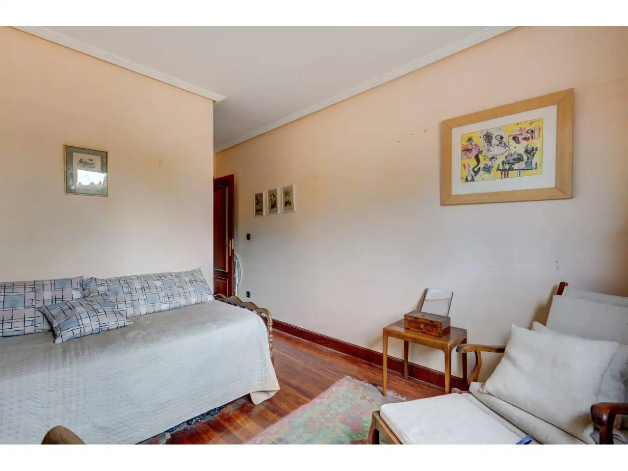 Bedroom of Flat for sale in Donostia - San Sebastián   with Heating, Private garden and Terrace