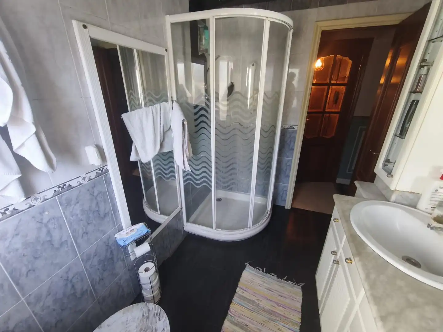 Baño de Casa adosada en venta en O Carballiño   con Calefacción, Terraza y Piscina