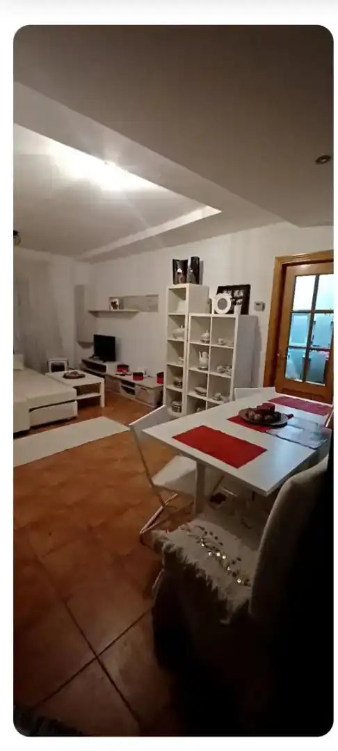 Sala d'estar de Pis en venda en Coslada amb Aire condicionat, Parquet i Moblat