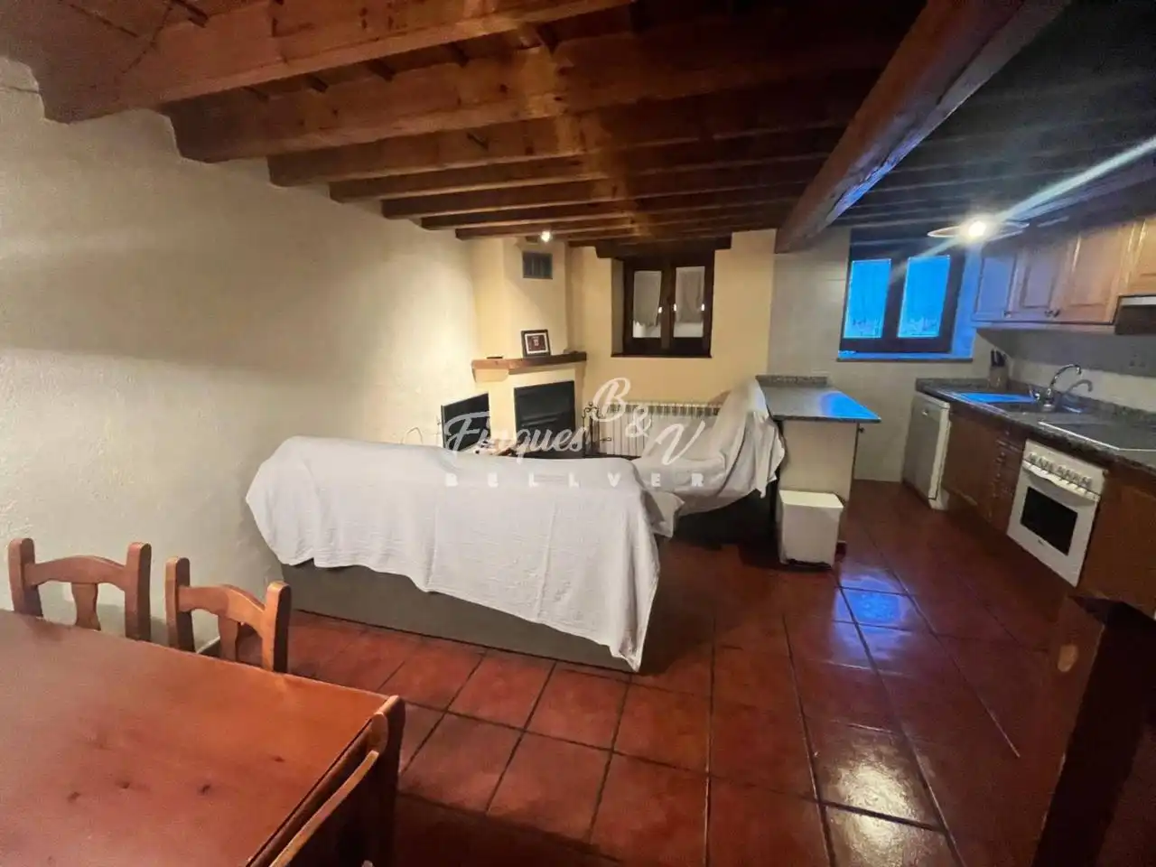 Wohnung zur Miete in Llívia mit Heizung, Parkett und Möbliert