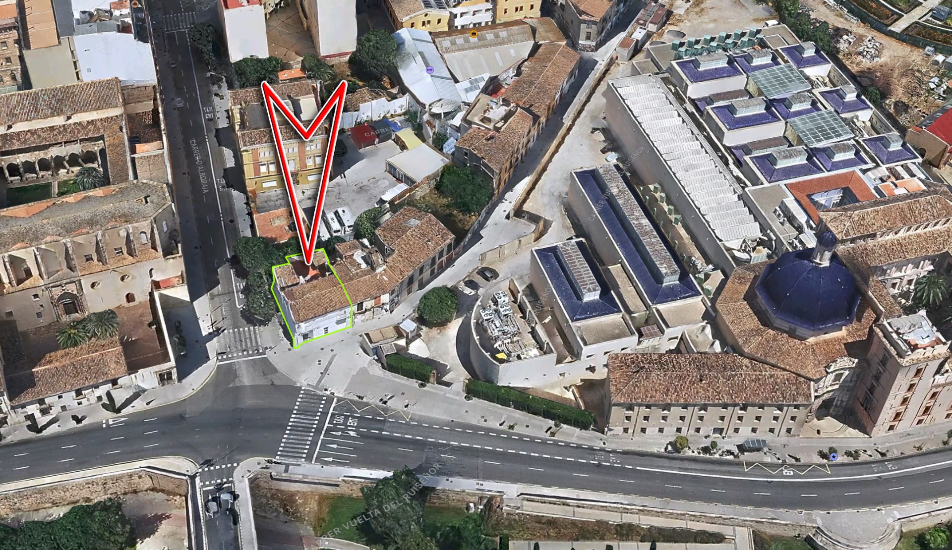 Exterior view of House or chalet for sale in  Valencia Capital  with Terrace and Balcony