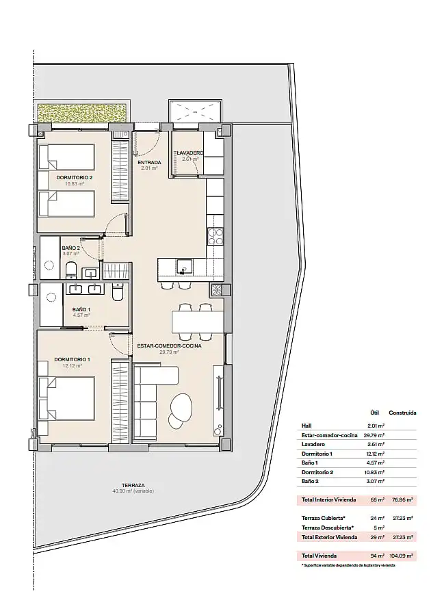 Apartamento con terraza en venta en La Nucia Pueblo, imagen 26