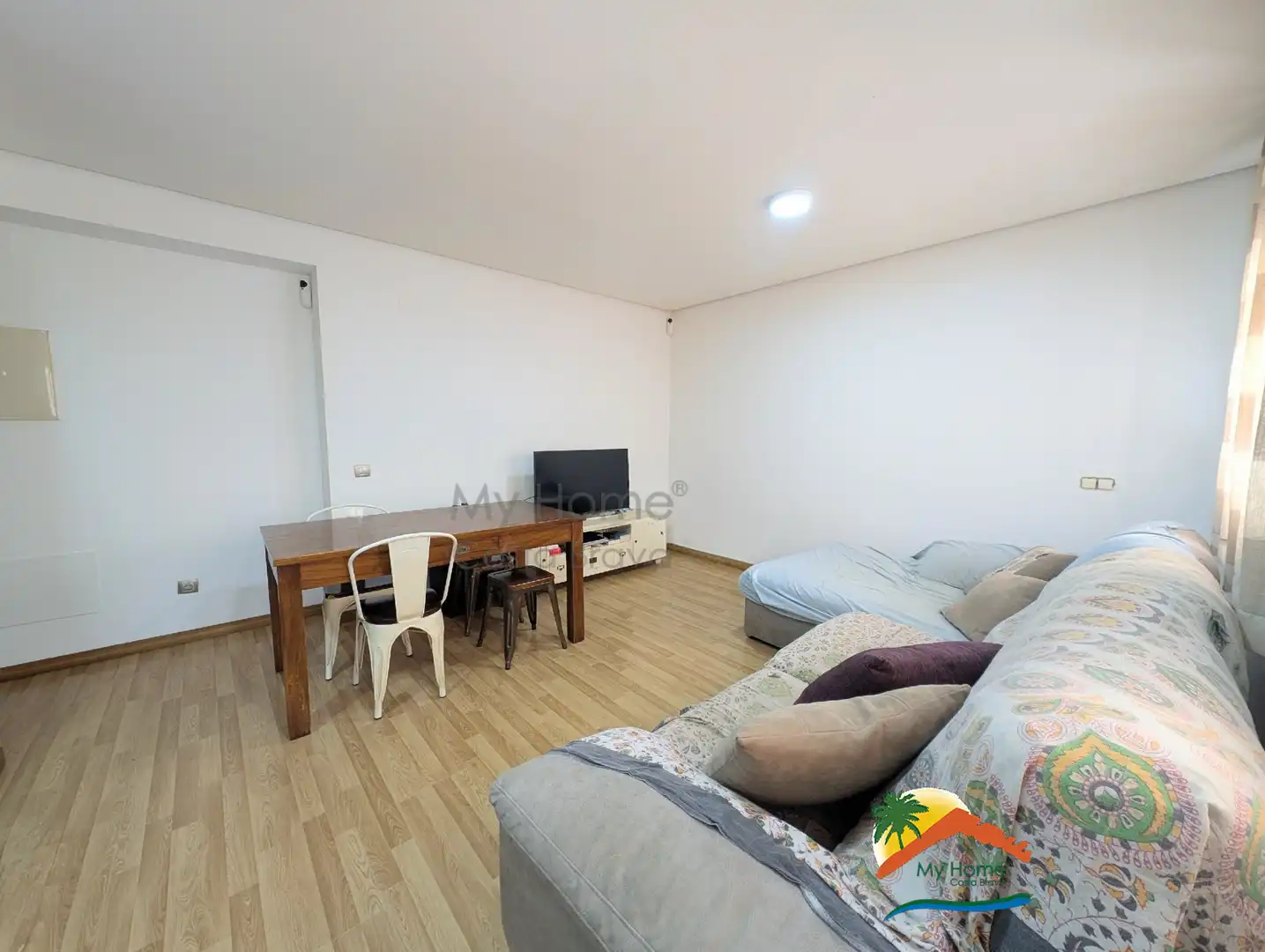 Sala d'estar de Pis en venda en Lloret de Mar amb Aire condicionat, Calefacció i Moblat