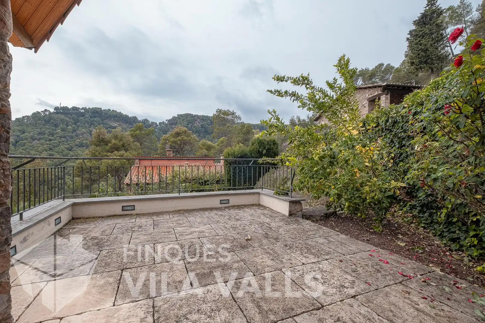 Terraza de Casa o chalet en venta en Gallifa con Aire acondicionado, Calefacción y Jardín privado