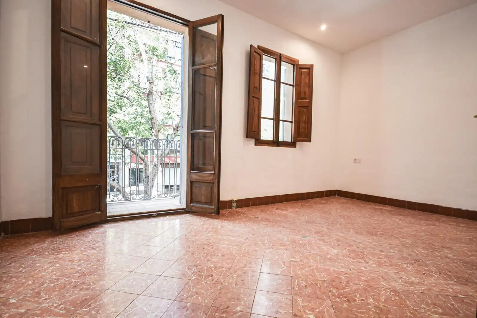 Schlafzimmer von Wohnung zur Miete in  Palma de Mallorca mit Terrasse, Abstellraum und Balkon
