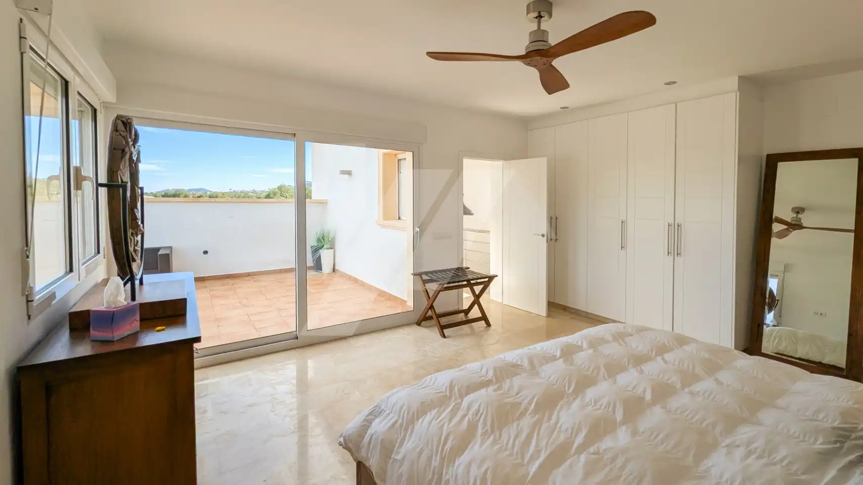 Bedroom of Houses for sale in Jávea / Xàbia  with Air Conditioner, Heating and Private garden