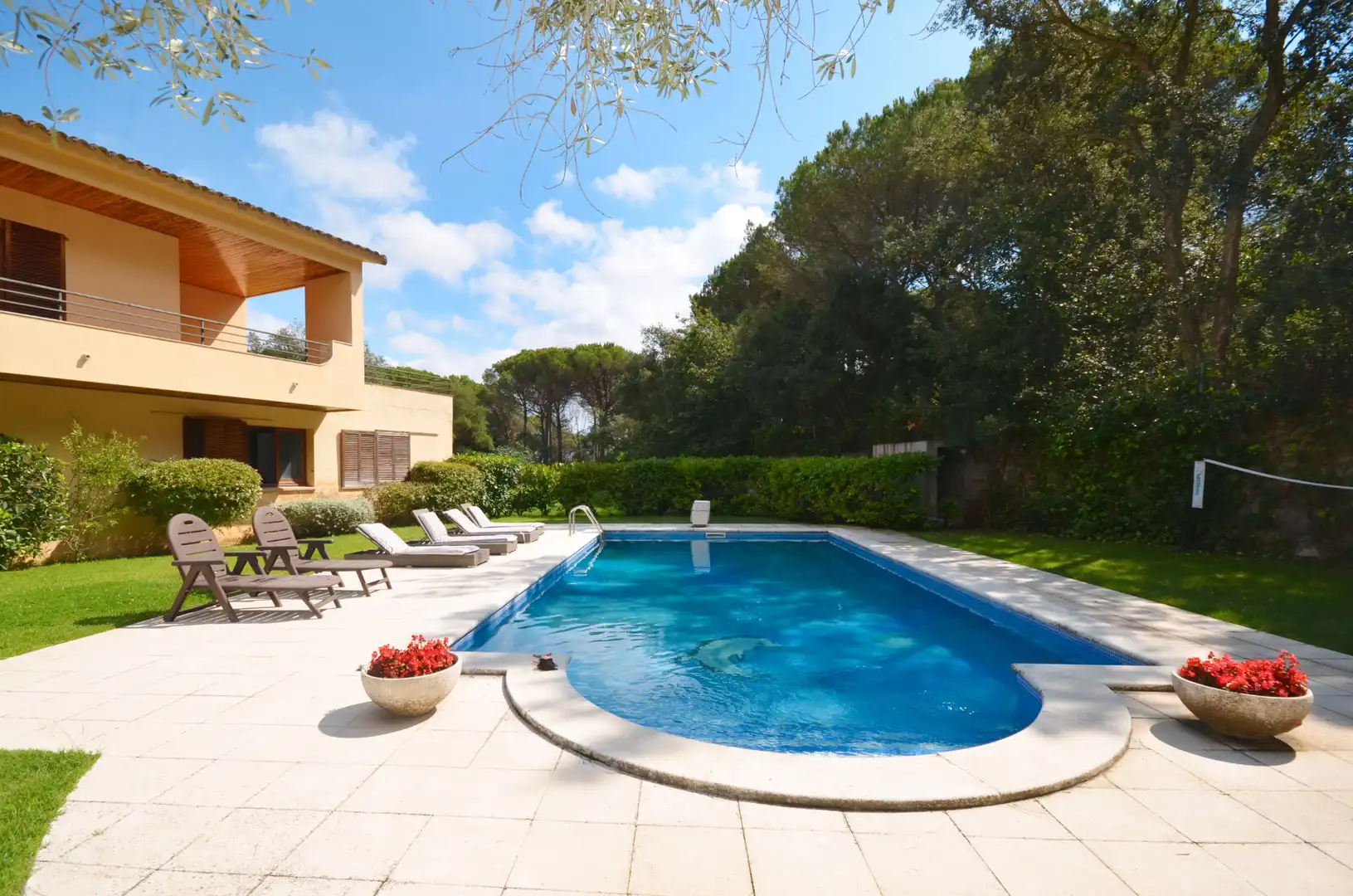 Jardí de Casa o xalet en venda en Santa Cristina d'Aro amb Calefacció, Jardí privat i Terrassa