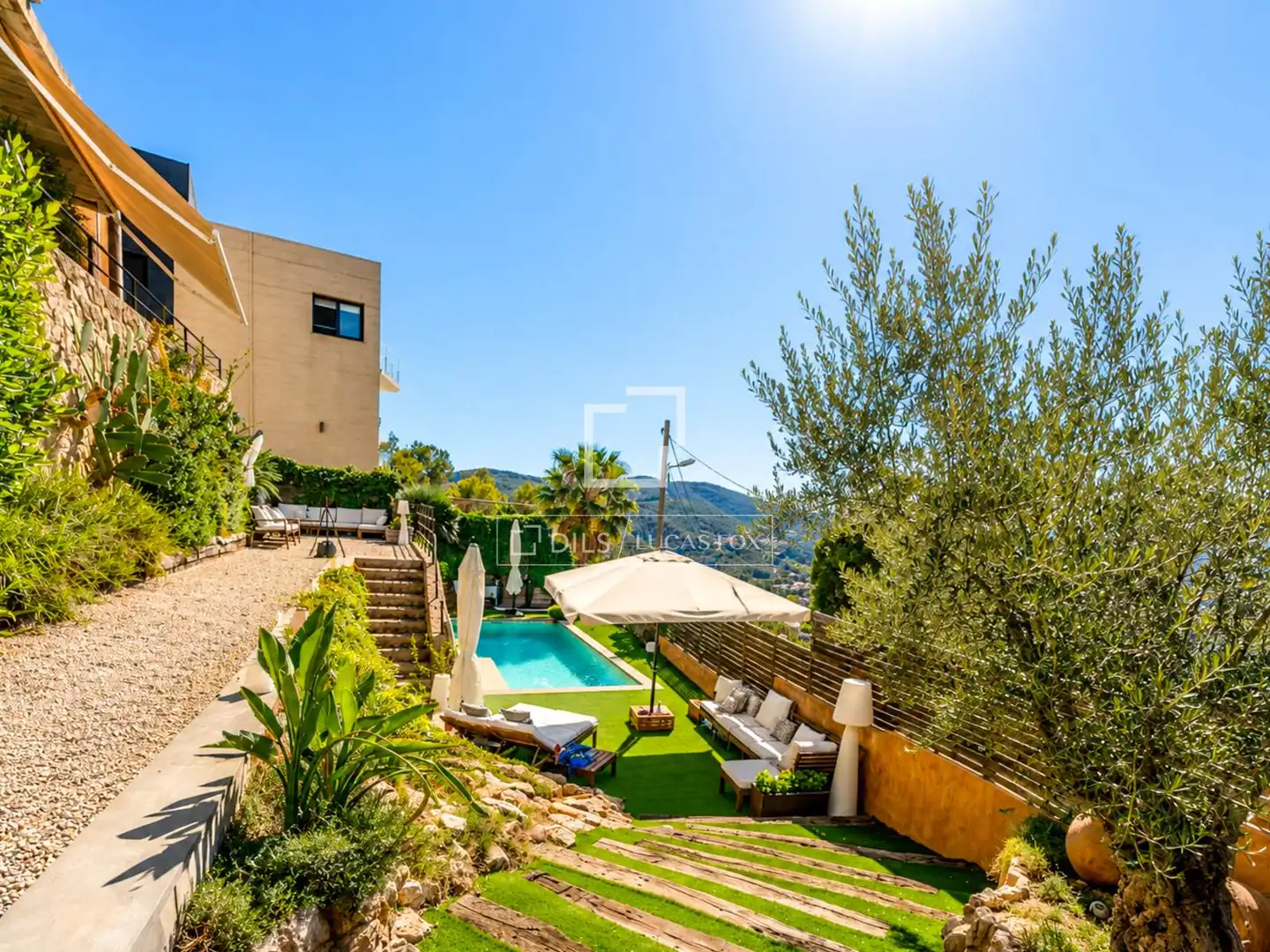 Garden of Houses for sale in Olivella  with Heating, Private garden and Terrace