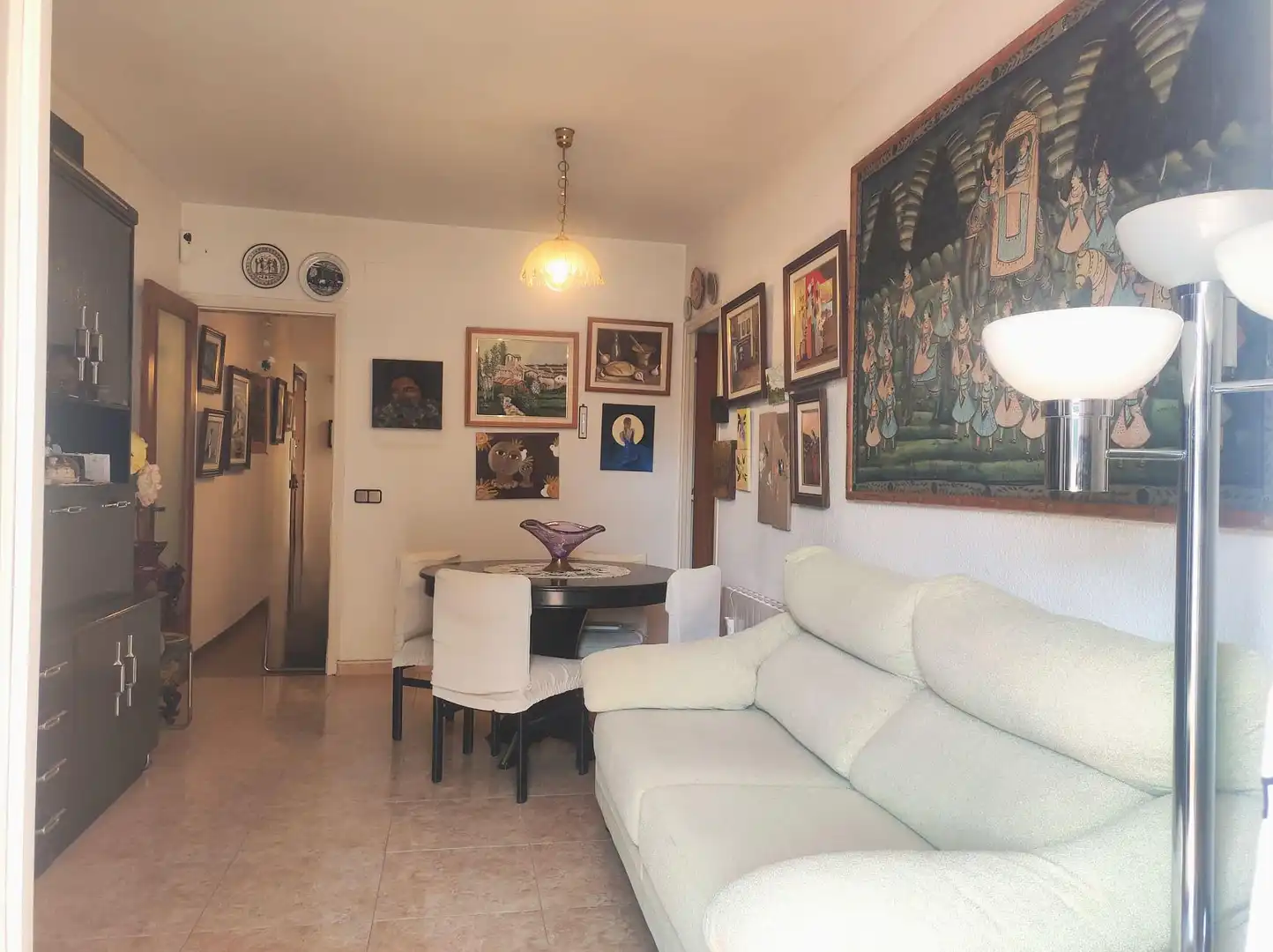 Sala d'estar de Pis en venda en Pineda de Mar amb Aire condicionat, Calefacció i Balcó