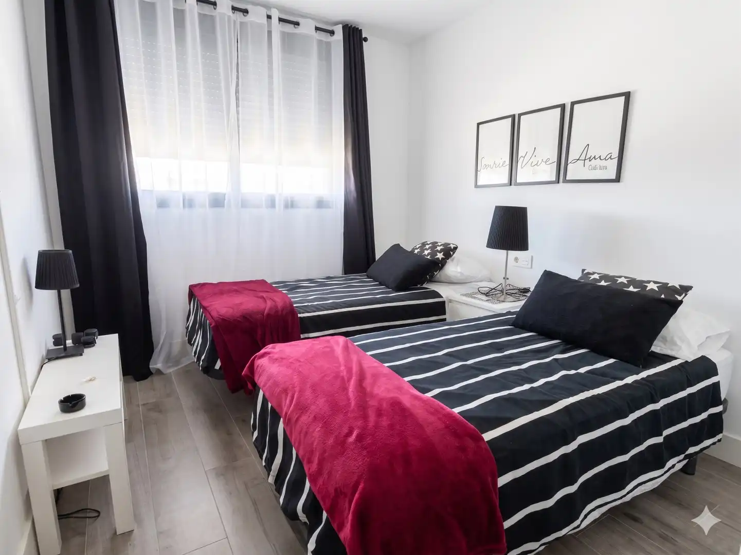 Bedroom of Flat for rent in Castell d'Aro, Platja d'Aro i s'Agaró  with Air Conditioner, Heating and Terrace