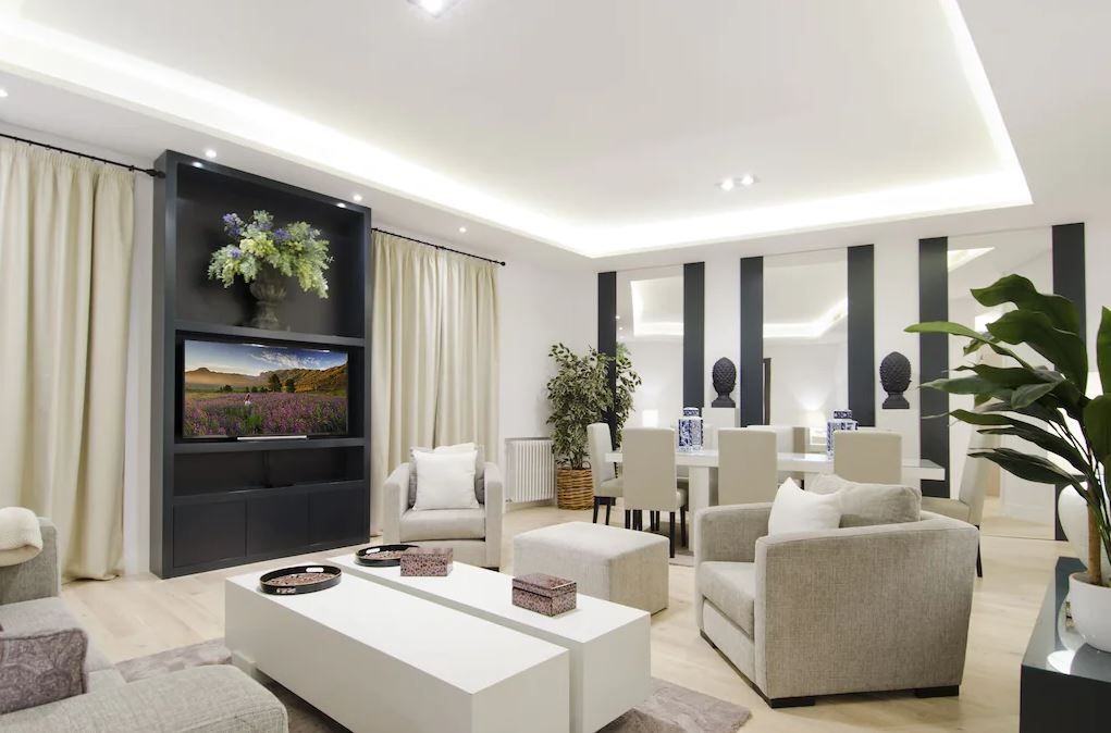 Living room of Flat to rent in Málaga Capital  with Air Conditioner, Furnished and Pets allowed
