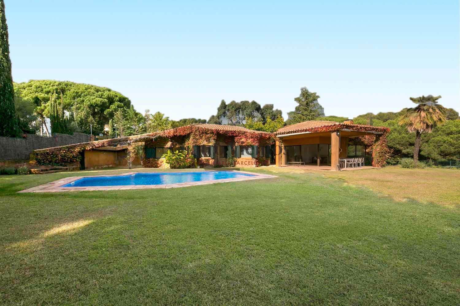 Garden of House or chalet to rent in Sant Andreu de Llavaneres  with Heating, Private garden and Parquet flooring