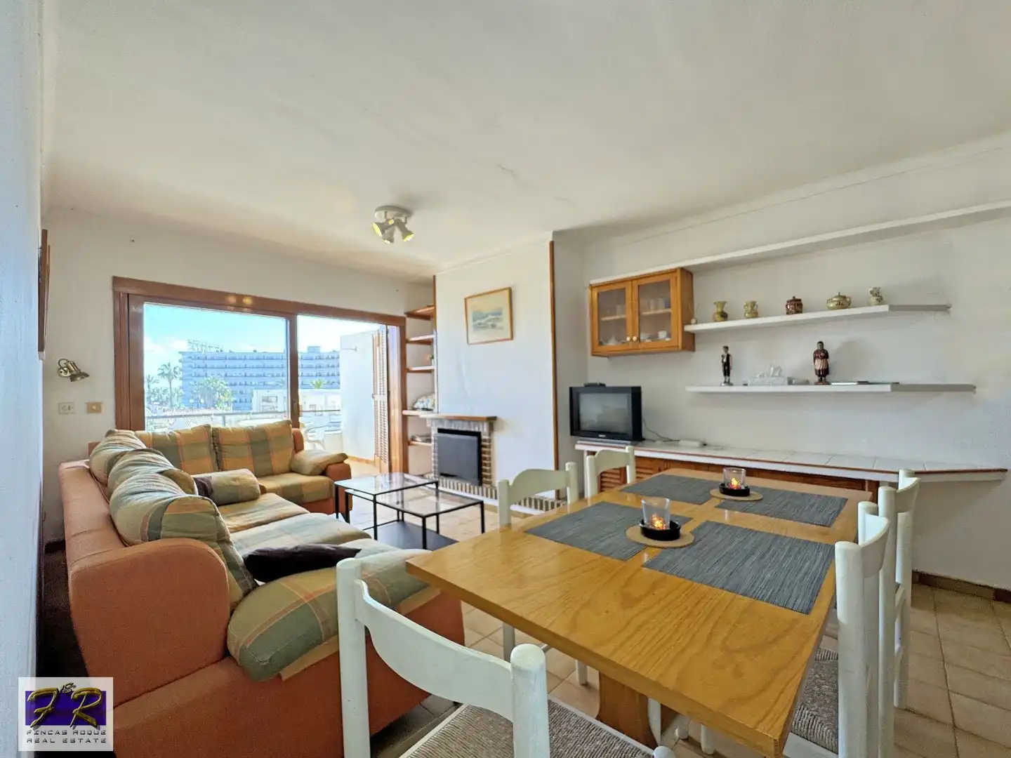 Sala d'estar de Pis en venda en Alcúdia amb Terrassa, Moblat i Forn
