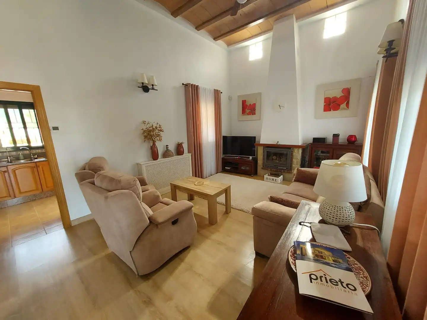 Sala d'estar de Casa o xalet en venda en Calasparra amb Aire condicionat i Moblat
