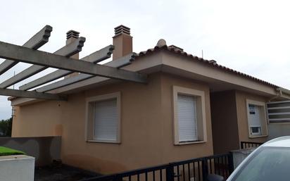 Exterior view of Single-family semi-detached for sale in  Murcia Capital  with Private garden and Terrace