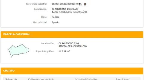 Photo 3 of Industrial land for sale in Calle Poligono 25, 6, Ribesalbes, Castellón