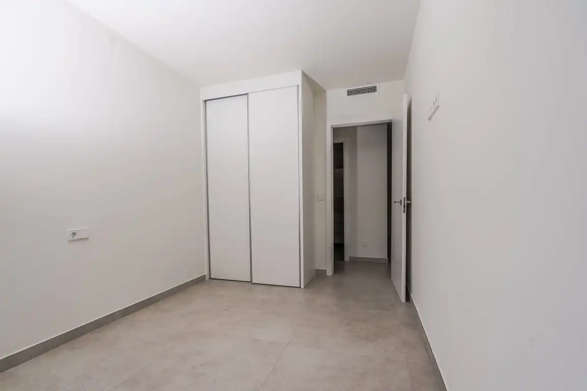 Schlafzimmer von Wohnung zum Verkauf in Jávea / Xàbia mit Klimaanlage, Privatgarten und Abstellraum