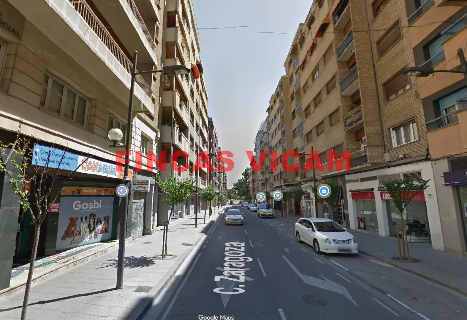 Außenansicht von Wohnung zur Miete in Huesca mit Heizung, Parkett und Terrasse