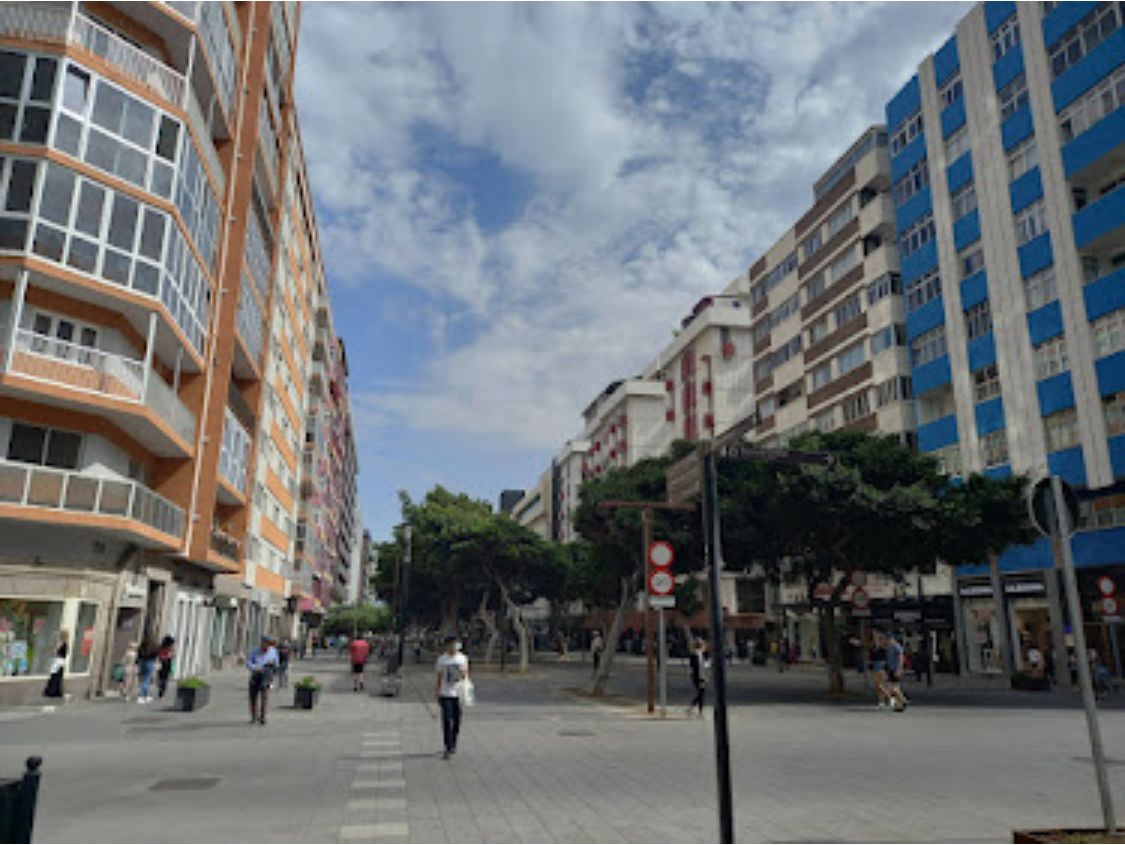 Exterior view of Flat to rent in Las Palmas de Gran Canaria  with Furnished, Oven and Washing machine