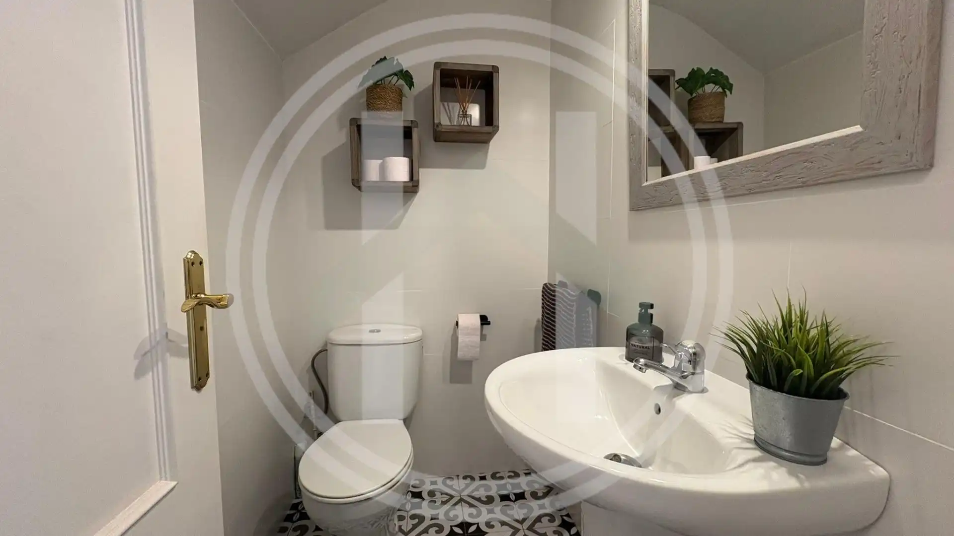 Badezimmer von Haus oder Chalet zum Verkauf in Cardedeu mit Heizung, Privatgarten und Terrasse