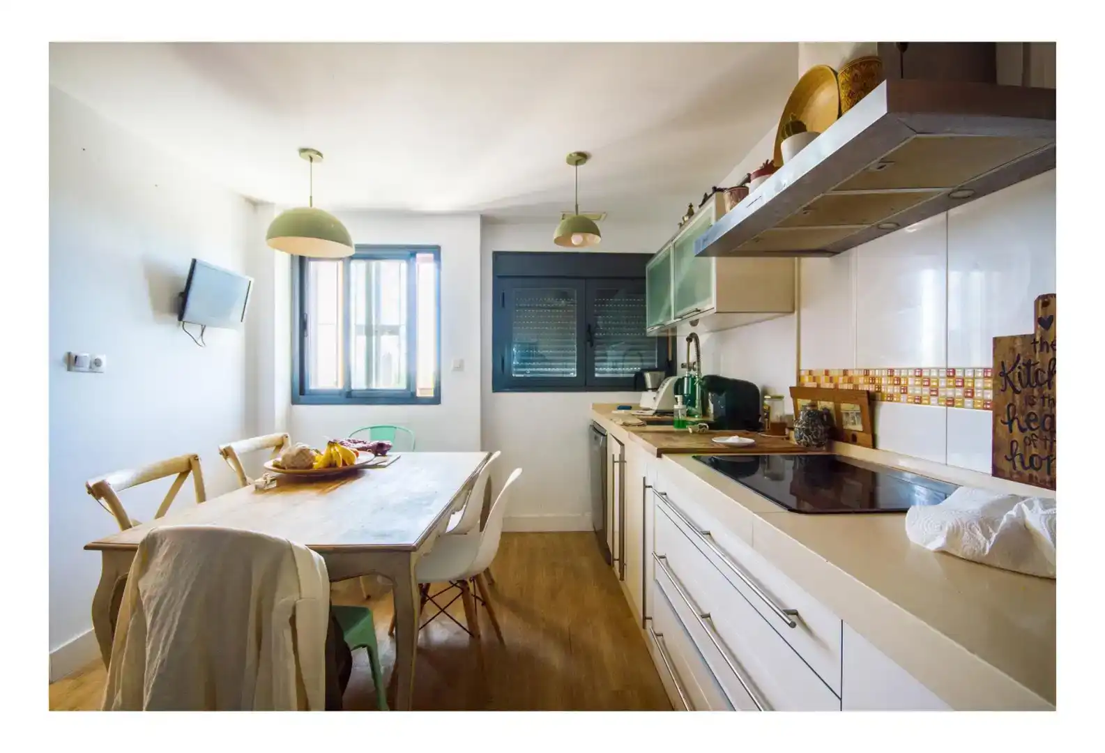 Cocina de Casa adosada en venta en Puerto Real con Aire acondicionado, Jardín privado y Parquet